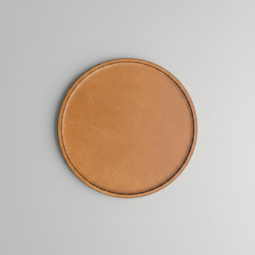 Leatherette Coaster Round 3.75" (Set of 4) "Coming Soon"