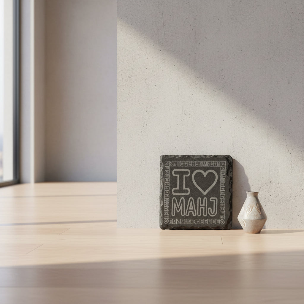 Mahjong Slate Coasters